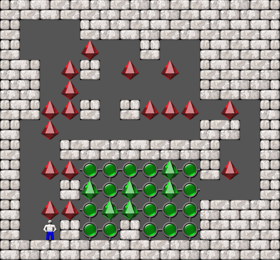 Sokoban Bugs1005 collections level 118